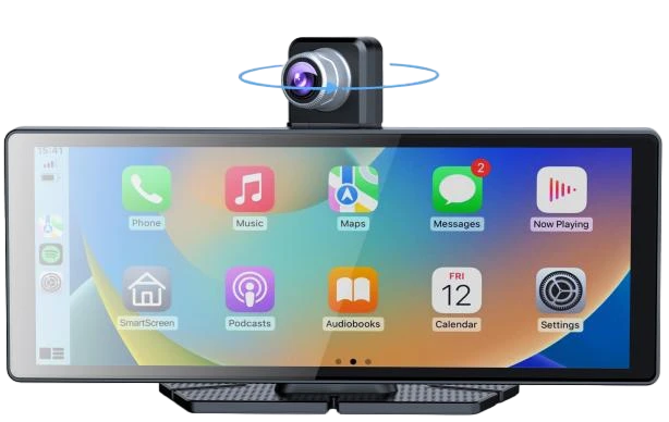 10.26-inch rotating-camera display