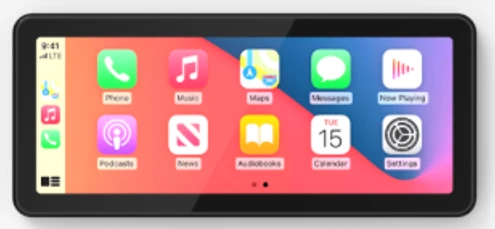 9.03-inch widescreen display